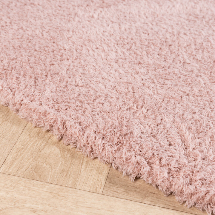 Weicher organischer Teppich – Teddy Rosa