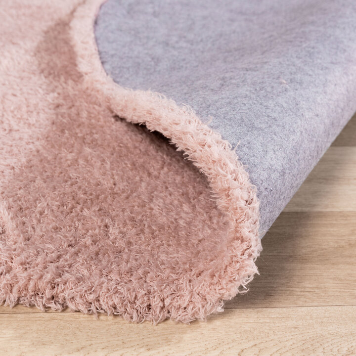 Weicher organischer Teppich – Teddy Rosa