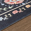 Teppich Vintage Rund - Bibi Medaillon Blau - thumbnail 4