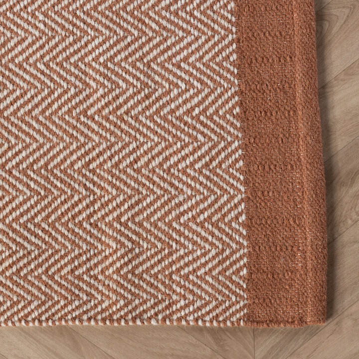 Wollteppich - Zula Terracotta