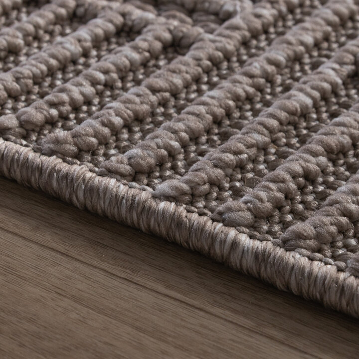 Teppich Läufer - Hidde 3D Maze Taupe