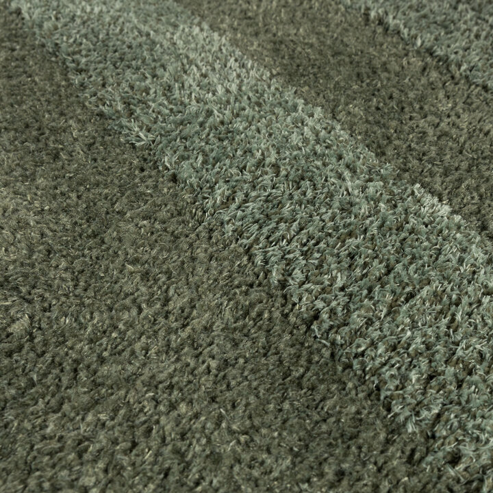 Teppich Skandinavisch - Lova Border Grün