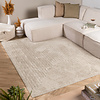 Teppich Skandinavisch - Lova Frames Beige - thumbnail