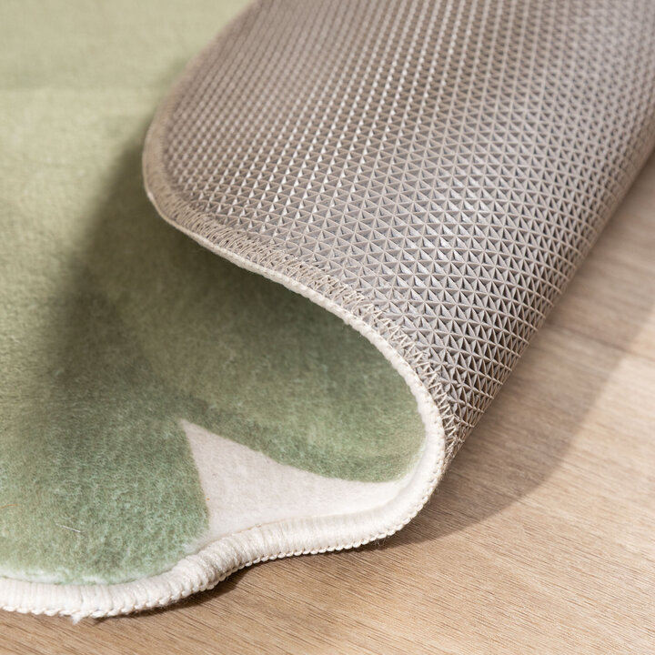 Waschbarer Kinderteppich - Berry Avocado Grün