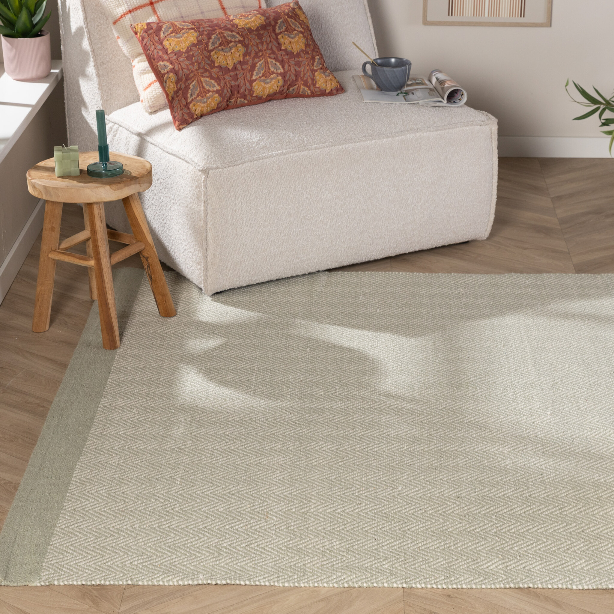 Wollteppich - Zula Terracotta