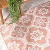 In- & Outdoor Teppich - Rio Flower Rosa - thumbnail 2