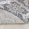 In- & Outdoor Teppich Rund - Rio Flower Hellblau - thumbnail 6