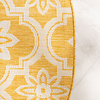 In- & Outdoor Teppich Rund - Rio Flower Gelb - thumbnail 4