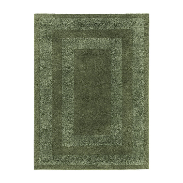 Teppich Skandinavisch - Lova Border Grün