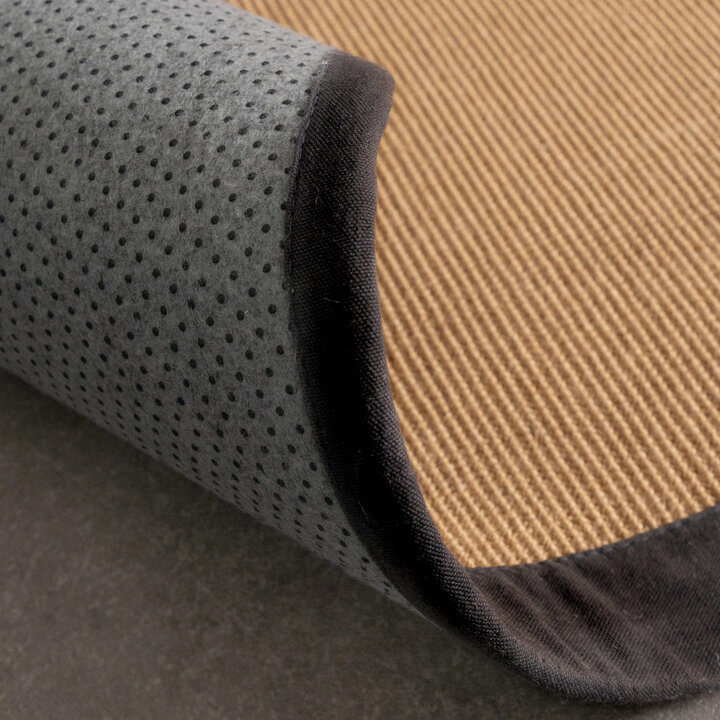 Sisalteppich - Tulum Schwarz