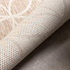 Geometrischer Outdoor Teppich - Faro Ripple Beige - thumbnail 6