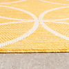 Geometrischer Outdoor Teppich - Faro Ripple Gelb - thumbnail 5