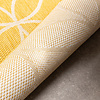 Geometrischer Outdoor Teppich - Faro Ripple Gelb - thumbnail 6