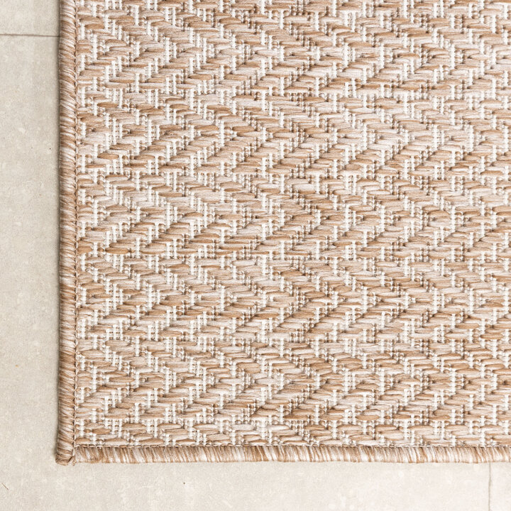 Garten Teppich - Nusa Lines Beige 