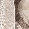 Garten Teppich Rund - Nusa Orbit Braun Creme - thumbnail 6