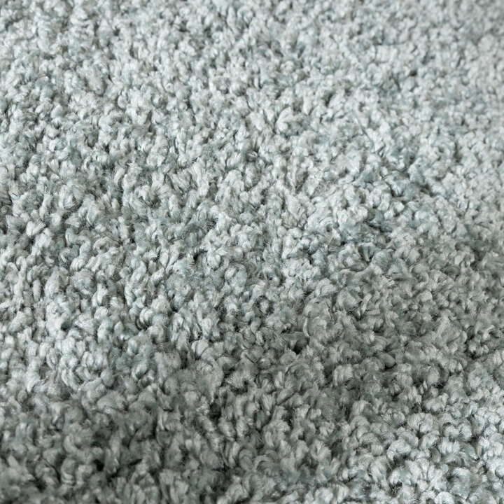 Teppich Hochflor Rund - Wish Blau Grün 