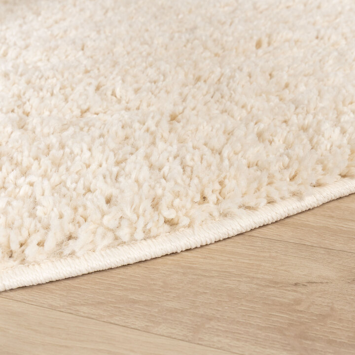 Teppich Hochflor Rund - Wish Creme