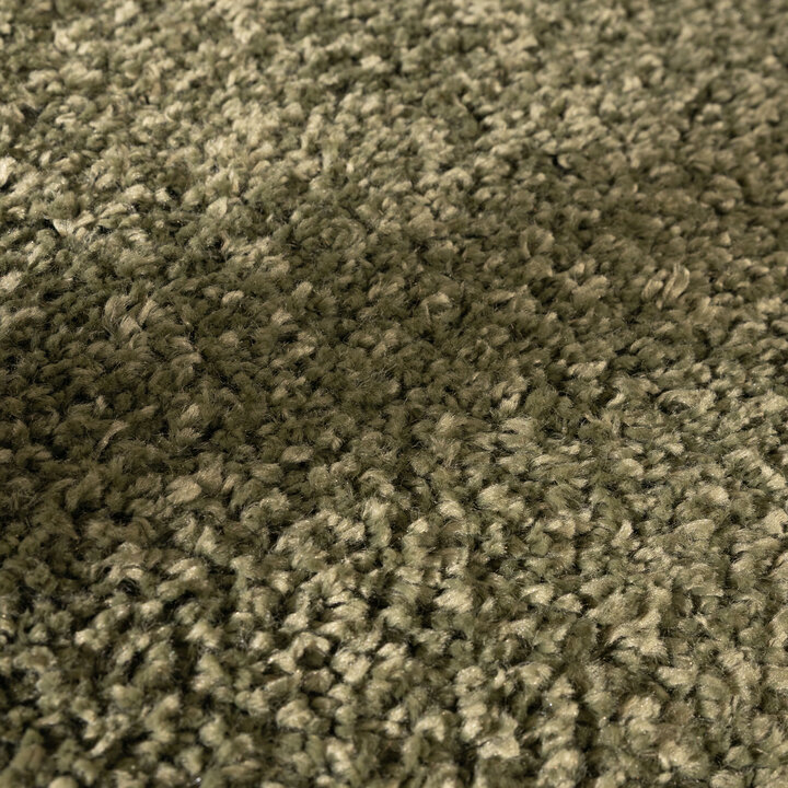 Teppich Hochflor Rund - Wish Grün 