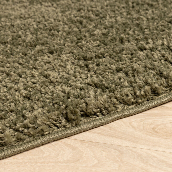 Teppich Hochflor Rund - Wish Grün 