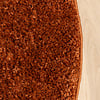 Teppich Hochflor Rund - Wish Terracotta - thumbnail 4