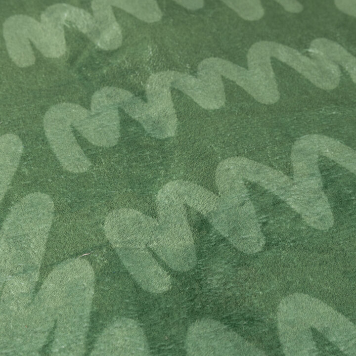 Waschbarer Kinderteppich - Raf Croco Grün