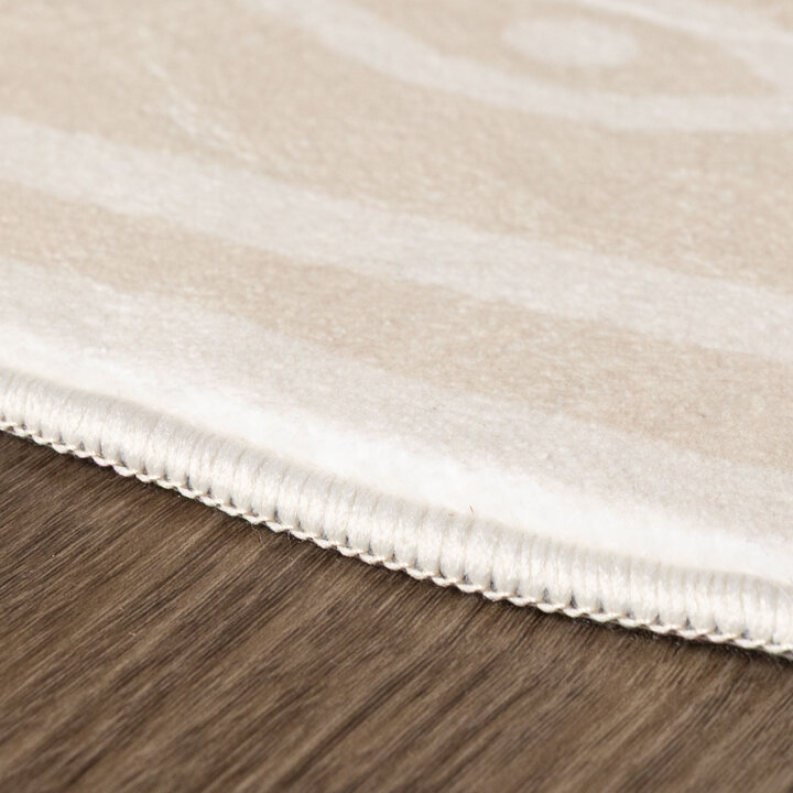 Waschbarer Kinderteppich - Raf Croco Creme