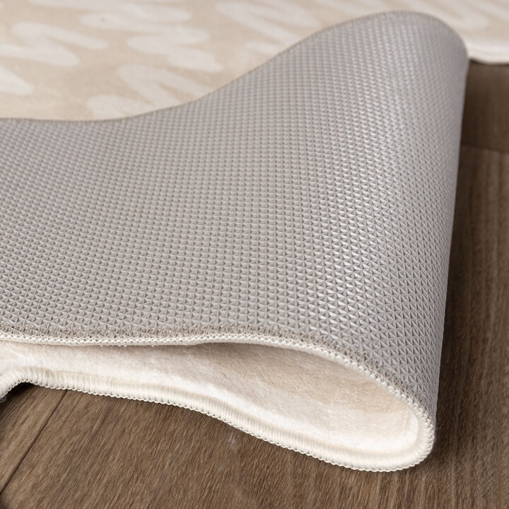 Waschbarer Kinderteppich - Raf Croco Creme