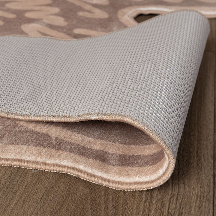 Waschbarer Kinderteppich - Raf Croco Braun