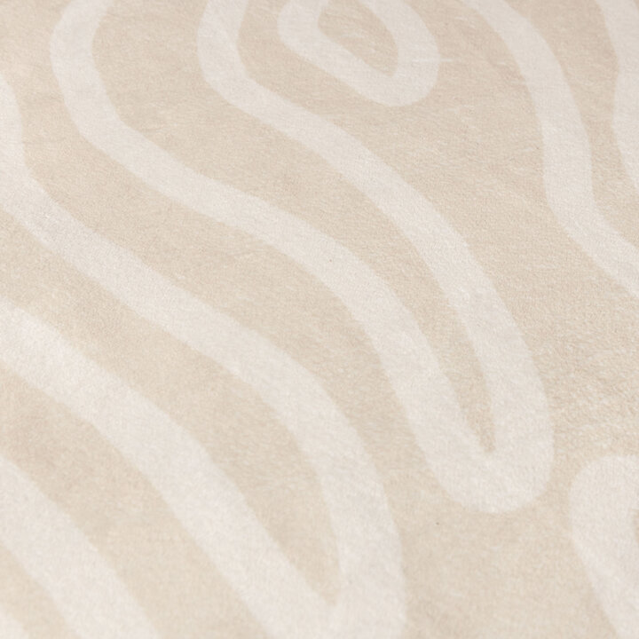 Waschbarer Kinderteppich - Raf Tiger Creme 