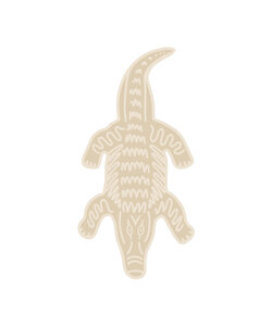 Waschbarer Kinderteppich - Raf Croco Creme