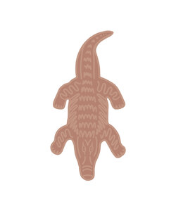 Waschbarer Kinderteppich - Raf Croco Rosa