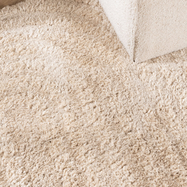 Teppich Skandinavisch Rund - Lova Arches Beige