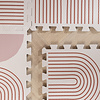 Puzzlematte - Alfie Arches Hellgrau Multi - thumbnail 4