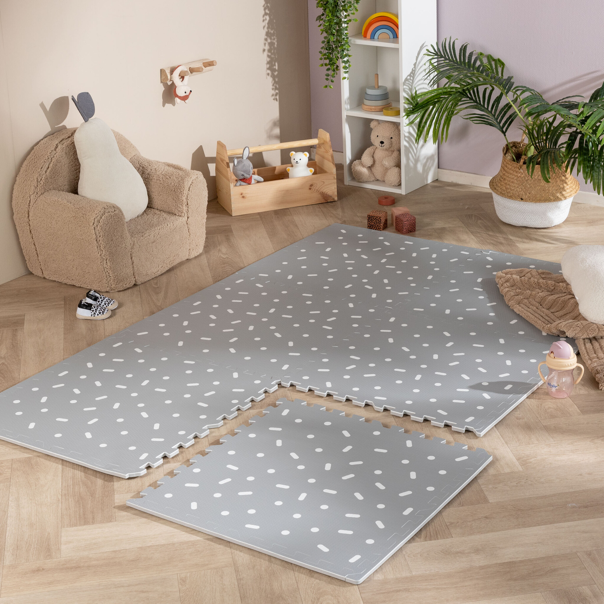 Puzzlematte - Alfie Sprinkles Grau