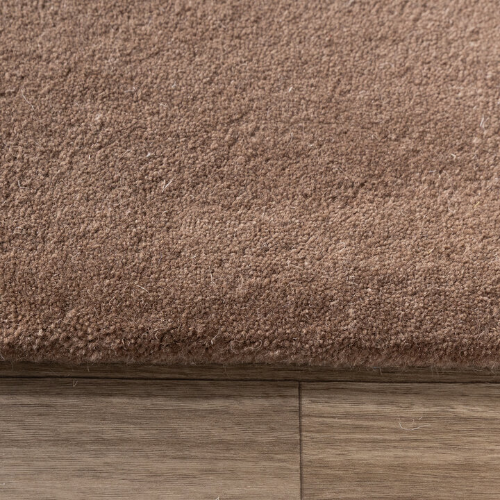 Wollteppich Abstrakt - Jules Creme Taupe