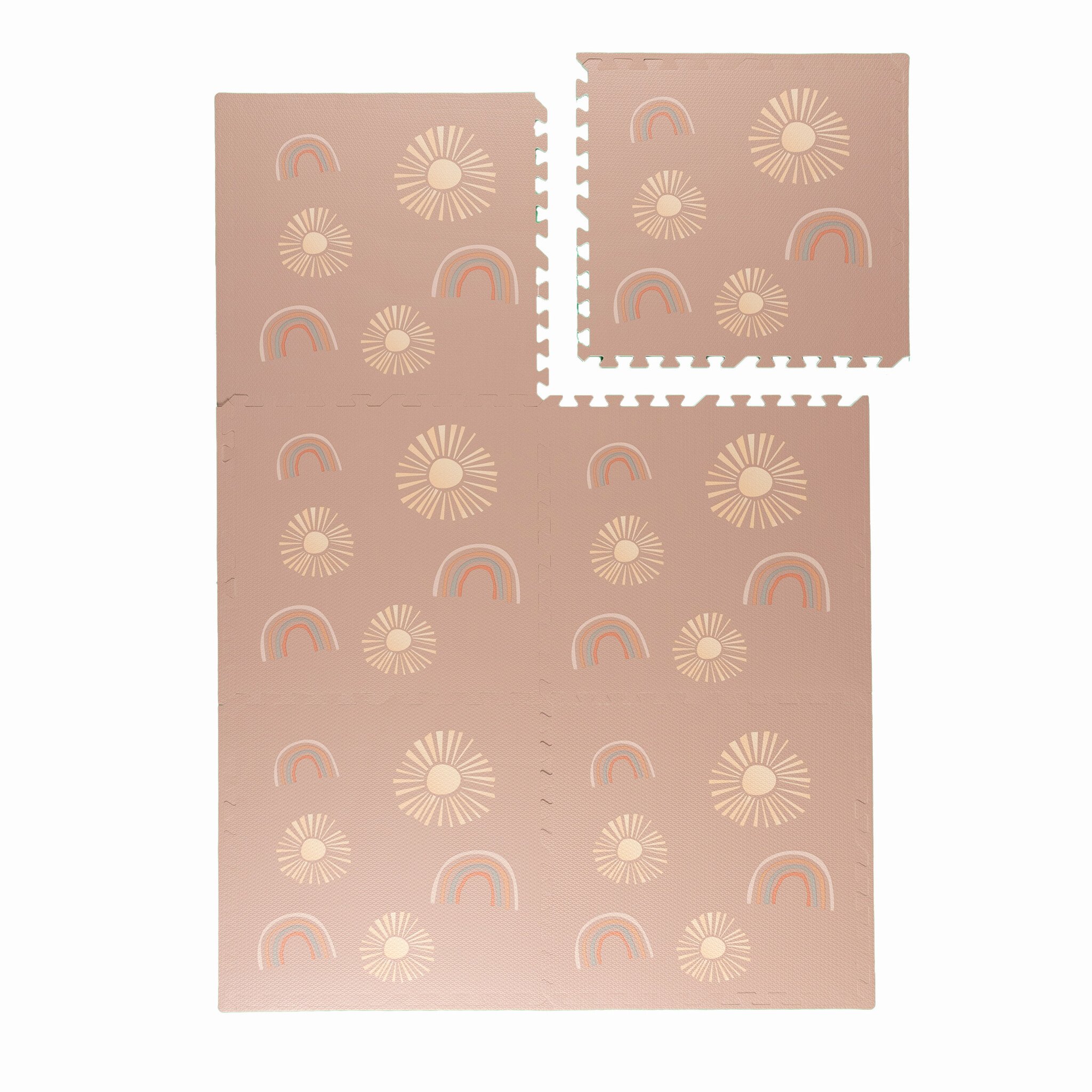 Puzzlematte - Alfie Sun Rosa - sfeer