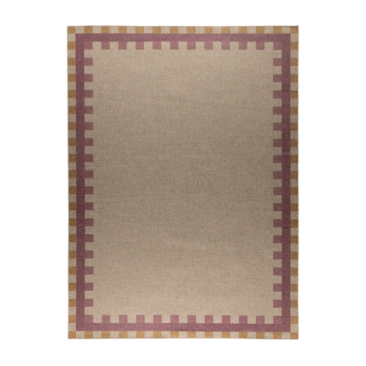 In- & Outdoor Jute Teppich - Mambo Tiles Beige