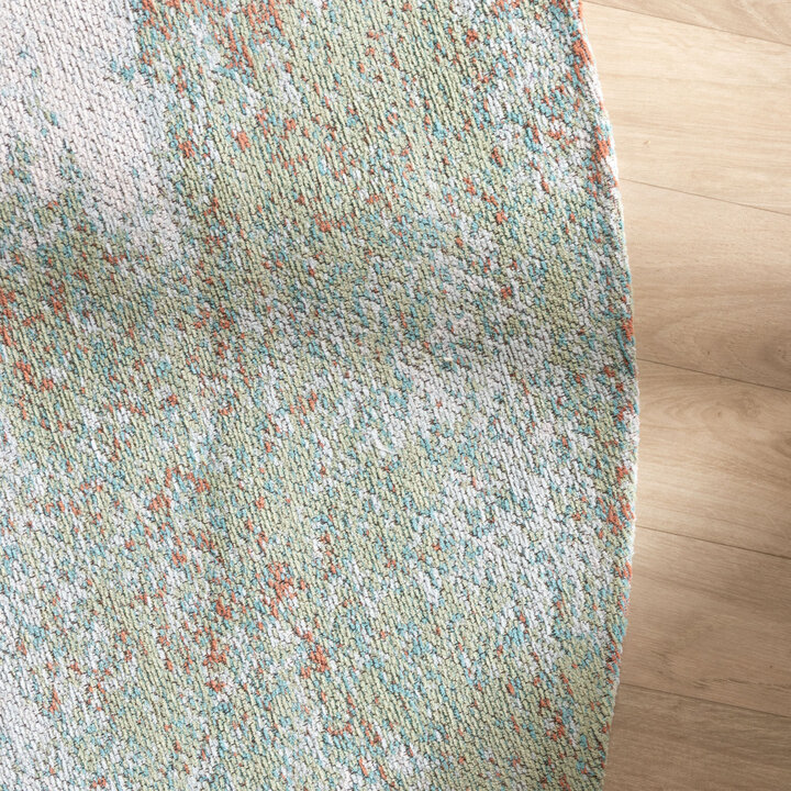 Teppich Abstrakt Rund - Candice Mint