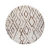 Hochflor Teppich Rund - Blend Diamond Creme Bunt - thumbnail 1