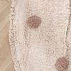 Teppich Kinderzimmer Rund - Lou Dots Taupe - thumbnail 4