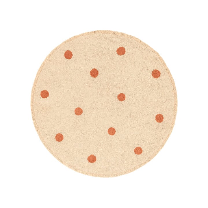 Teppich Kinderzimmer Rund - Lou Dots Terra