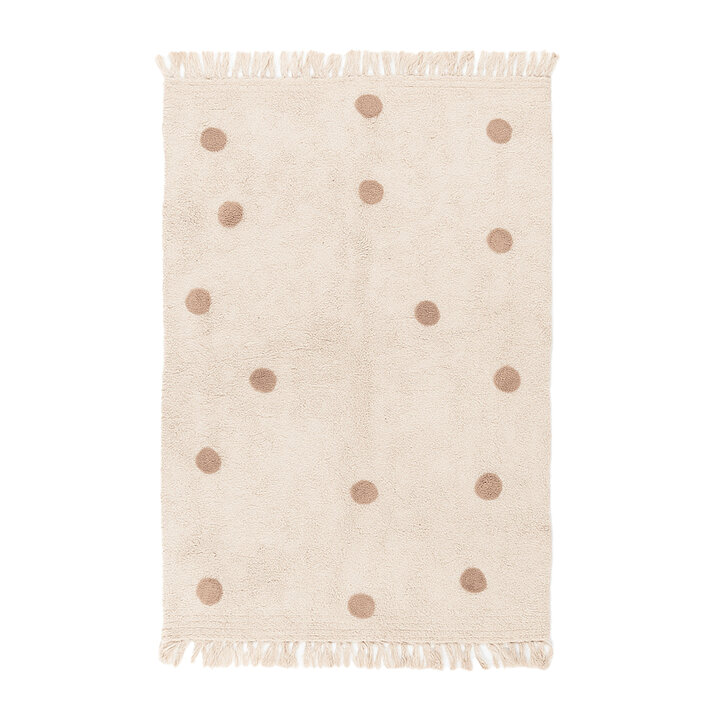 Teppich Kinderzimmer - Lou Dots Taupe