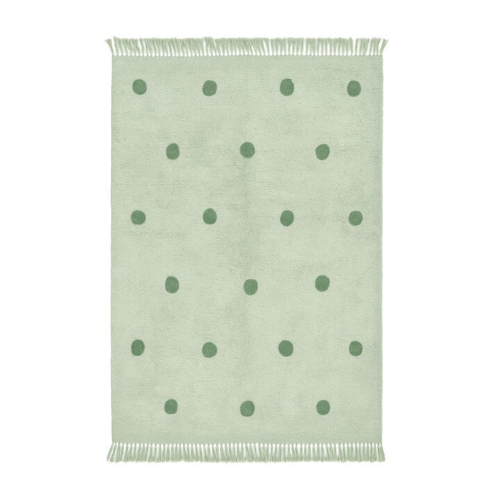Teppich Kinderzimmer - Lou Dots Grün