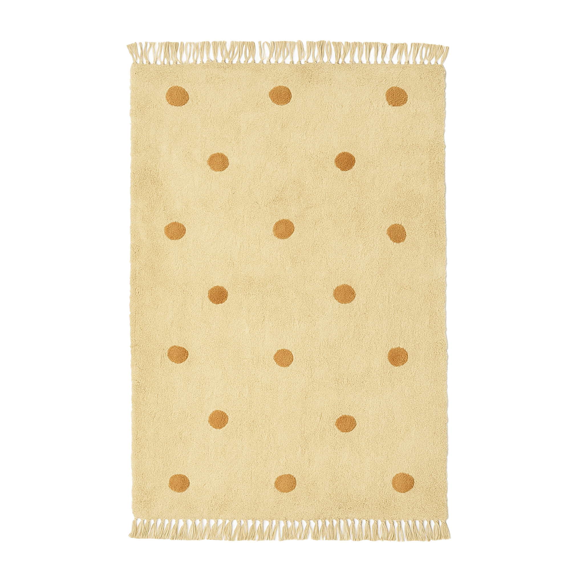 Teppich Kinderzimmer - Lou Dots Gelb - sfeer