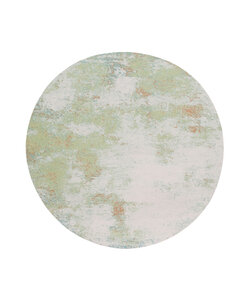 Teppich Abstrakt Rund - Candice Mint
