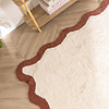 Waschbarer Teppich - Hazy Braun Creme - thumbnail 2