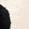 Waschbarer Teppich - Hazy Schwarz Creme - thumbnail 3