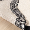 Waschbarer Teppich - Hazy Schwarz Creme - thumbnail 6