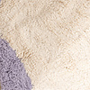 Waschbarer Teppich Rund - Hazy Lila Creme - thumbnail 3
