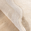 Waschbarer Teppich Rund - Hazy Weiß Creme - thumbnail 6